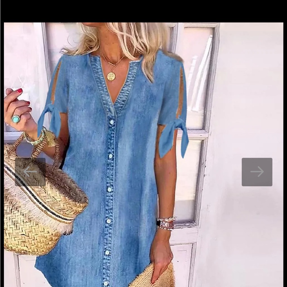 Chambray dress
